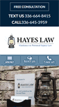 Mobile Screenshot of hayeslawnc.com
